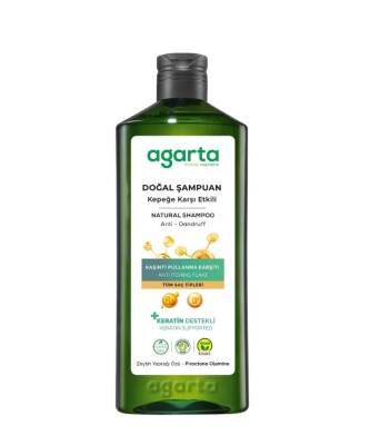 Agarta Doğal Kepeğe Karşı Etkili Şampuan 400 ML