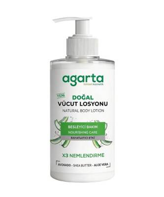 Agarta Doğal Nemlendirici Vücut Losyonu 300 ML