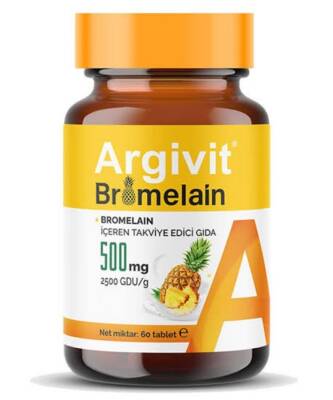 Argivit Bromelain 500 mg 60 Tablet