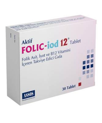 Assos Folic İod 12 30 Tablet