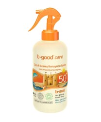 En uygun fiyatlarla B-Good Care Bebek & Çocuk Yüz & Vücut Güneş Spreyi SPF 50+ 150 ml