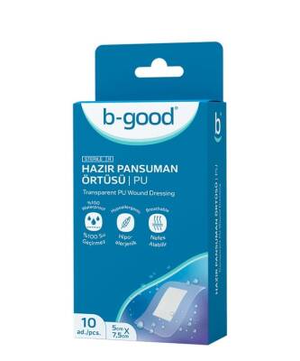 B-Good Hazır Pansuman Örtüsü 5 cm x 7.5 cm 10 Adet