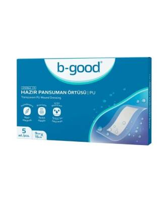 B-Good Hazır Pansuman Örtüsü 9cmx15cm 5 Adet