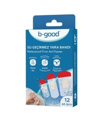 B-Good Su Geçirmez Yara Bandı 12'li
