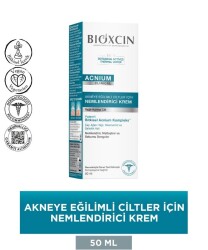 En uygun fiyatlarla Bioxcin Acnium Sebum Dengeleyici Nemlendirici Krem 50 ML