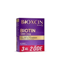 Bioxcin Biotin 5000 Mcg 90 Tablet