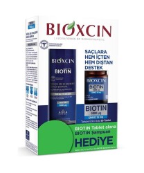Bioxcin Biotin 5000 mg 60 Tablet + Biotin Şampuan 300 ml - Bioxcin