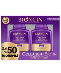 En uygun fiyatlarla Bioxcin Collagen Biotin Hacim Şampuanı 300 ML 2.si %50 İndirimli