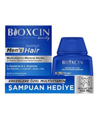 Bioxcin Men's Hair 30 Tablet - 100 ML Şampuan Hediyeli