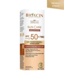 En uygun fiyatlarla Bioxcin Sun Care Melatone Lekeye Eğilimli Ciltler İçin Renkli Güneş Kremi SPF50+ 50 ML