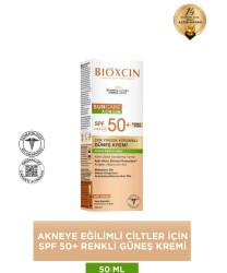 Bioxcin Suncare Acnium Tinted SPF50 Güneş Kremi 50 ML
