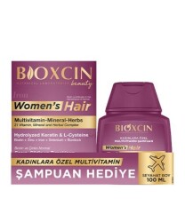 En uygun fiyatlarla Bioxcin Women's Hair 30 Tablet - 100 ML Şampuan Hediyeli