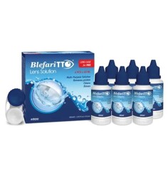 BlefariTTO Lens Solüsyonu 6'lı 60 ML - Lens Kabı Hediyeli
