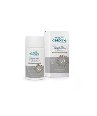 Cire Aseptine Mineral Filtreli Güneş Kremi Yaşlanma ve Leke Karşıtı SPF50+ 50 ML