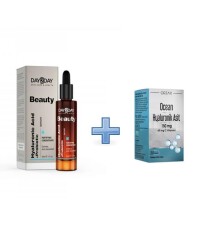 Day2Day Beauty Hyaluronic Acid Serum 30 ML - Ocean Hyaluronik Asit 150 mg 30 Kapsül Hediye
