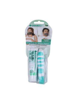 Dentiste Plus White Nighttime 20 gr Diş Macunu ve Diş Fırçası Seyahat Seti
