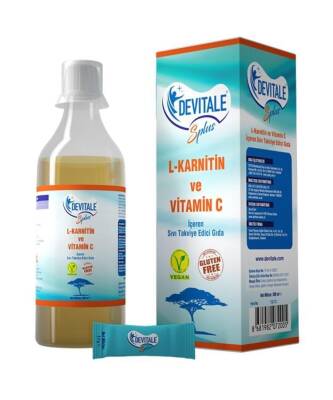 Devitale Splus L-Karnitin & Vitamin C İçeren Sıvı Takviye Edici Gıda 500 ML