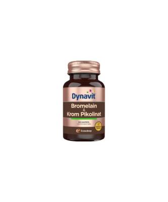 Dynavit Bromelain Krom Pikolinat 60 Kapsül