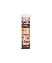 Dynavit Vitamin C+ Sambucus Nigra 15 Efervesan Tablet