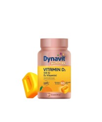 Dynavit Vitamin D3 500 IU 60 Gummies