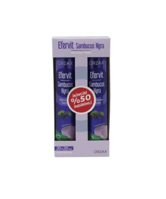 Efervit Sambucus Nigra İkili Tablet 20+20 Avantajlı Paket