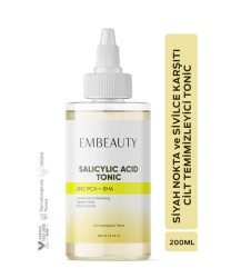 En uygun fiyatlarla Embeauty Sivilce Ve Siyah Nokta Karşıtı Arındırıcı Salisilik Asit Tonik 200 m