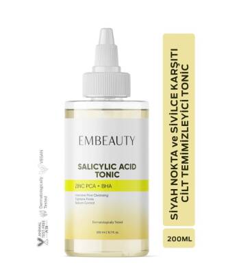 Embeauty Sivilce Ve Siyah Nokta Karşıtı Arındırıcı Salisilik Asit Tonik 200 m