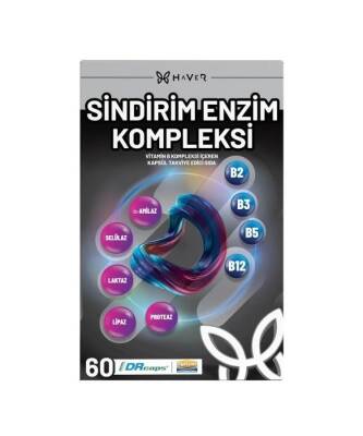 Haver Sindirim Enzim Kompleksi 60 Kapsül