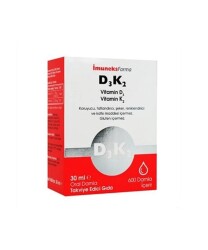 İmuneks Vitamin D3K2 Damla 30 ML - imuneks Farma