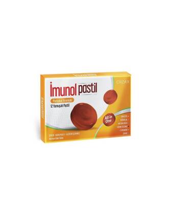 İmunol Portakal Aromalı 12 Pastil