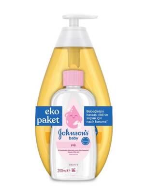 Johnson's Baby 750 ml Şampuan ve 200 ml Bebek Yağı