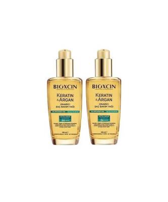 Bioxcin Keratin Argan Onarıcı Saç Bakım Yağı 150 ML 2 Adet