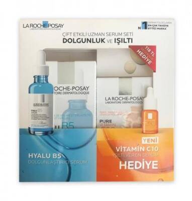 La Roche Posay Hyalu B5 30 ML + Pure Vitamin C 10 ML Serum Seti