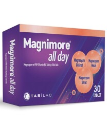 Magnimore All Day 30 Tablet - TAB İlaç