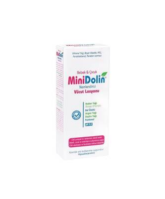 Minidolin Bebek ve Çocuklar İçin Nemlendirici Vücut Losyonu 250 ML