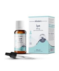 En uygun fiyatlarla Miraderm İyot İçeren Takviye Edici Gıda 30 ml
