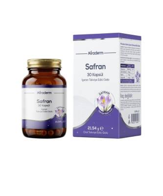 Miraderm Safran Ekstresi 30 Kapsül