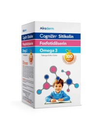 Miraderm Sitikolin Fosfotidilserin Omega 3 Şurup 100 ml