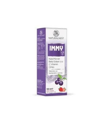 Naturalnest Immy Beta Glukan Çilek Aromalı Şurup 150 ML
