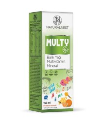 En uygun fiyatlarla NaturalNest Multy Portakal Aromalı 150 ml Şurup