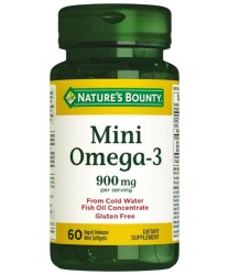Nature's Bounty Mini Omega-3 900 Mg 60 Softgel - Nature's Bounty