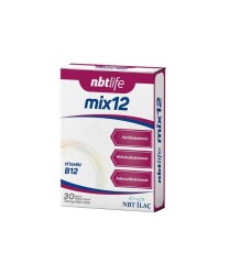 En uygun fiyatlarla Nbt Life Mix12 Vitamin B12 30 Kapsül