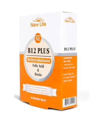 New Life B12 Plus Methylcobalamin 60 Tablet