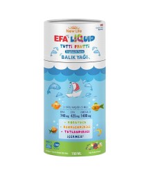New Life Efa Liquid Balık Yaği Sivi 150 ML - Tutti Frutti