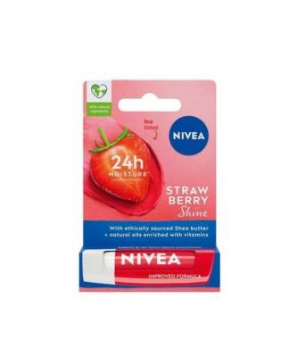 Nivea Lip Stick Çilek 24 Saat Nem