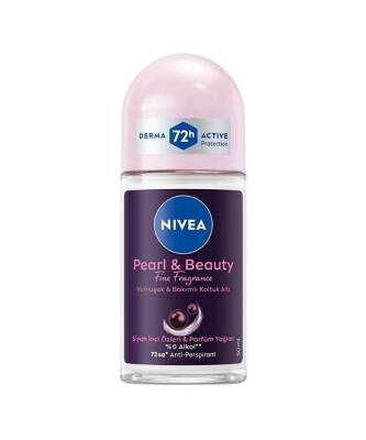 Nivea Pearl Beauty Black Kadın Roll On 50 ML