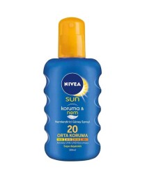 Nivea Sun Koruma ve Nem Güneş Spreyi SPF20 200 ML