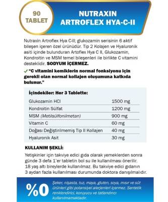 Nutraxin Artroflex HYA-C-II 90 Tablet