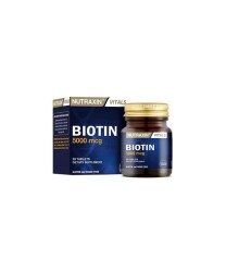 Nutraxin Biotin 5000 Mcg 30 Tablet