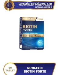 En uygun fiyatlarla Nutraxin Biotin Forte 60 Tablet